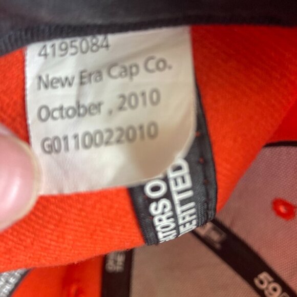 DC Coverage 2 New Era Cap - Orange - Picture 6 of 11